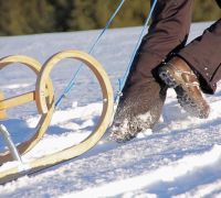 Rodeln im Winterurlaub