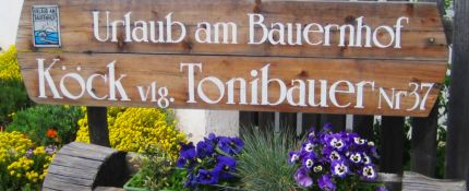 Urlaub am Bio-Bauernhof Tonibauer